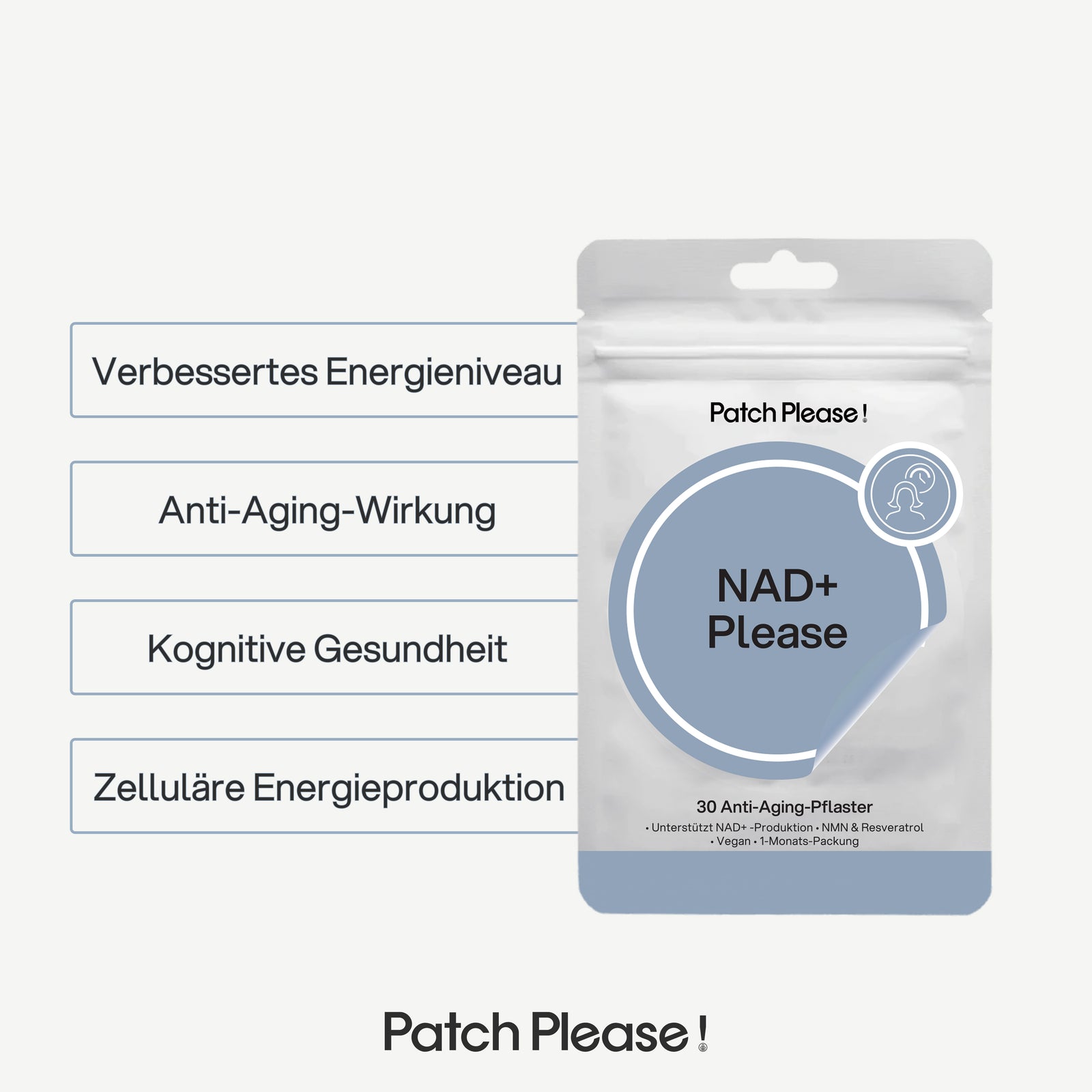 NAD+ Anti-Aging-Pflaster